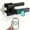 Black, variant on Christmas Special - 5-in-1 Smart Fingerprint Door Lock Handle Biometric/App/Passcode/IC Card/Mechanical Key Keyless Entry Door Lock Suitable for Home, Office, Apartment, Bedroom