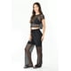 thumbnail image 2 of Conjunto de red para playa Roman Fashion Juvenil 9107 Negro, 2 of 5