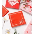 thumbnail image 4 of Servilletas de papel Winoo Design Valentine, 3 capas, 100 unidades, 25 x 25 cm, 4 of 5