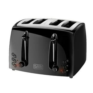 BLACK+DECKER 2-Slice Black Toaster T2569B - The Home Depot
