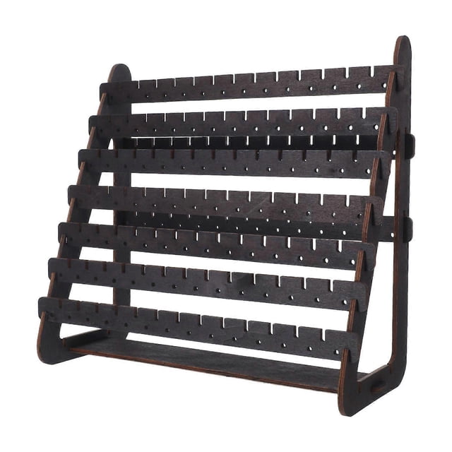 Stud Earring Organizer Wooden Display Rack for Display