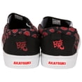thumbnail image 5 of Naruto Akatsuki Cloud Print Slip-On Shoes-Size 9, 5 of 5