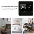 thumbnail image 4 of Smart LCD Touchscreen Thermostat for Home Programmable Electric Floor Heating System Thermoregulator AC 85- Temperature Controller, 4 of 7