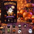 thumbnail image 4 of 2026 Halloween Advent Calendar, 24 Days Countdown Box, Acrylic Ghosts Airplane Blind Box with 3 Rare,Halloween Countdown Calendar Pendants, Collectible Gift for Holiday Home Farmhouse Room Decor, 4 of 6