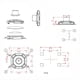 thumbnail image 2 of 4000 Pulsadores Táctiles SMD de 4 X 4 X 1,5 mm, Tipo Microinterruptor, con Cabezal de Cobre y ., 2 of 5