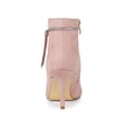 thumbnail image 2 of Unique Bargains Women's Rhinestone Pointed Toe Stiletto Heel Ankle Boot, 2 of 7