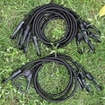 thumbnail image 4 of 60 Inch Black Bungee Cords with Hooks Heavy Duty, 4 Pack, 4 of 9