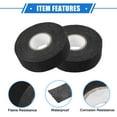 thumbnail image 4 of Unique Bargains 4 Pcs Muffler Tape 1.2 Inch x 66 Ft Self Adhesive Universal for Car Noise Protection Polyester Black, 4 of 7