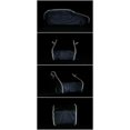 thumbnail image 4 of Coque Rigide Matériau Respirant Forme Porte Design à Fermeture Éclair Imperméable anti-UV Coupe-Vent Housse de Voiture pour Toutes Saisons Intérieur Extérieur Convient 196-210 Pouces SUV, 4 of 8