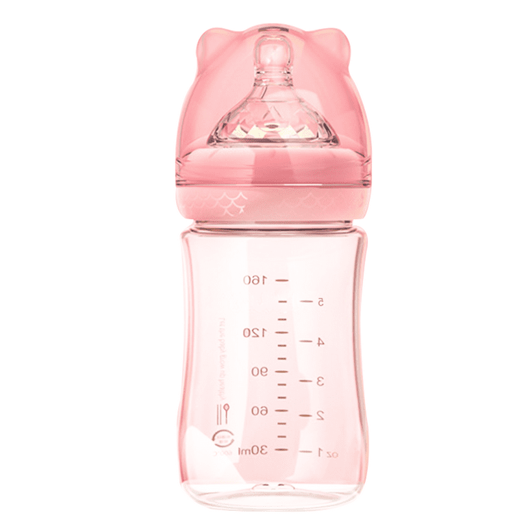 Anti Colic Breastfeeding Bottles with Silicone Baby Bottle Anti Colic Natural Feel Non Collapsing Nipple