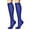 A-Blue405, variant on Yuanlong Womens Knee High Socks Plain Support Hosiery Elastic Breathable Long Calf Socks For Running Training Standing Work