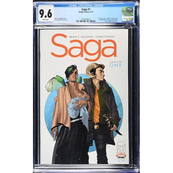 Saga #1 - CGC 9.6 Comic Book