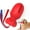 Red, variant on MASBRILL Dog Squeaky Toy for Large Medium Chewers, Interactive Dog Toys."Clearance Product, Random Color, Please Don't Purchase If You Mind."