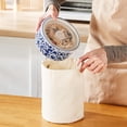 thumbnail image 6 of MALACASA Ceramic Bowls with Lids, 36 oz Salad Bowls Set of 2, Pasta Bowls for Salad, Cereal, Dishwasher Safe, White, 6 of 10