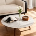 thumbnail image 5 of Miekor Furniture 36"Inch Round Tempered Glass Table Top with marble design,DIY Replacement&Cover Desktop,Gray Dining Tabletop,Coffee Tabletop,Patio Tabletop,Suitable for Indoor & Outdoor No.3205, 5 of 8