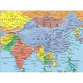 thumbnail image 6 of 24x36 World and USA Classic Premier 3D Two Wall Map Set - Laminated, 6 of 9
