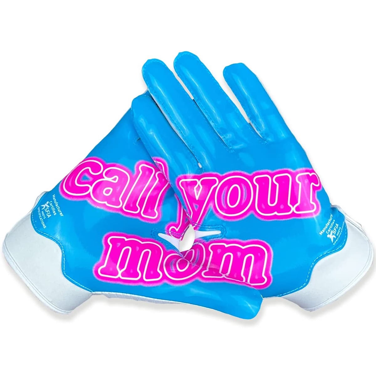 Custom Football Gloves, Custom Design Football Receiver Gloves