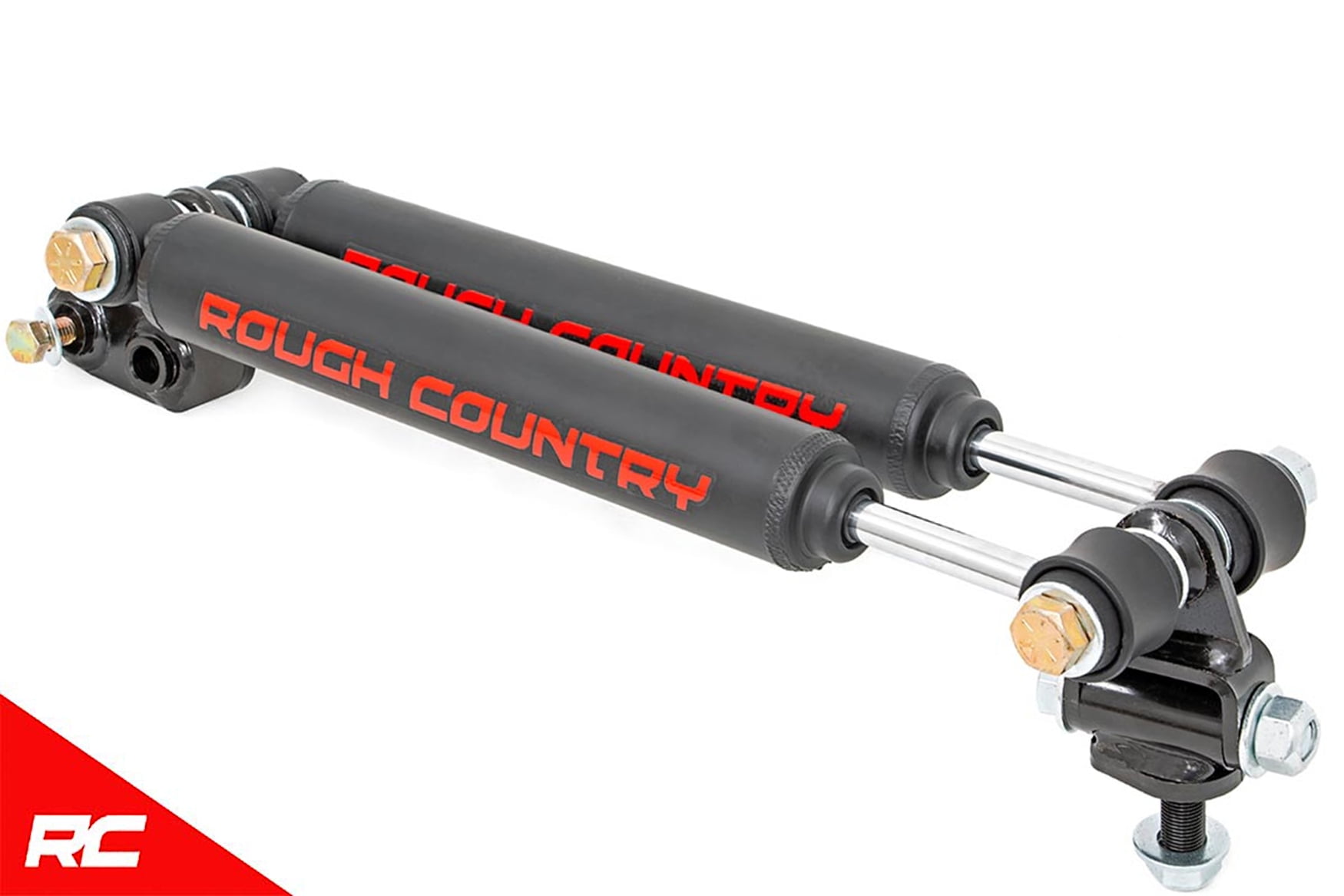 Rough Country Dual Steering Stabilizer compatible w/ 9706 Jeep