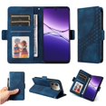 thumbnail image 1 of Funda GANGXUN para OPPO A5 Pro con diseño acolchado elegante, cuero PU, protección total y ajuste preciso, 1 of 5