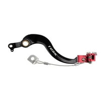 HONDA CRF450X 2005–2021-Tusk Aluminum rear Brake Pedal Red Tip-Enduro