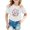 White, variant on Toddler Girls' Short Sleeve Crew Neck Tee T-Shirt Cute Rabbit Easter Egg Printed Casual T Shirt Size 18-24 Months ,Black