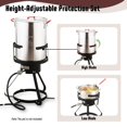 thumbnail image 3 of Feasto Kit de Friteuse à Gaz Propane Extérieur en Aluminium 10 Qt 50,000, 3 of 8