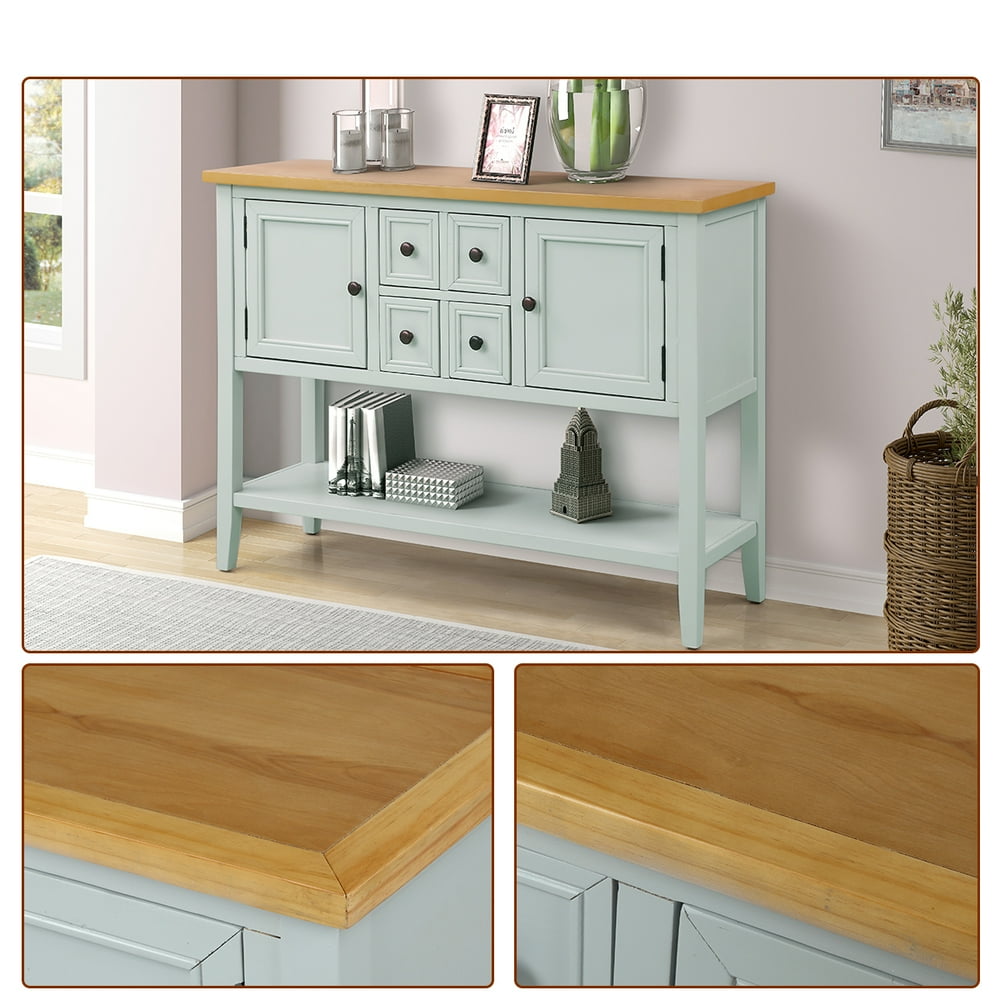 SEGMART Tall Console Table for Entryway, 46'' x 15'' x 34'' Accent