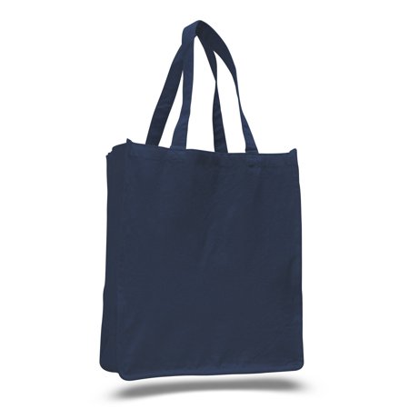 Canvas Shopper Tote Bag for Grocery Shopping, Beach, Yoga