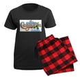 thumbnail image 5 of CafePress - CALIFORNIA DREAMIN Pajamas - Women's Short Sleeve Print T-Shirt and Pants Dark Cotton Pajama Set, 5 of 7