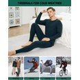 thumbnail image 4 of Men's Thermal Underwear Set Ultra Warm Soft Long Johns Winter Base Layer, 4 of 7