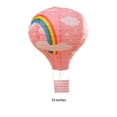 thumbnail image 4 of Matsuzay Globo de aire caliente de arcoíris, colgante rápido y fácil para decoraciones impecables, linternas de globos de aire caliente, Type3 NO3, 4 of 6