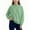Green, variant on Tdoqot Girls Oversized Sweatshirt- Pullover Casual Long Sleeve Crewneck Kids Fall Tops Blue Size 6-14