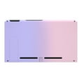 thumbnail image 6 of eXtremeRate Soft Touch Grip Gradient Pink Violet Console Back Plate DIY Replacement Housing Shell Case for Nintendo Switch Console with Kickstand – JoyCon Shell NOT Included, 6 of 7