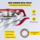 thumbnail image 4 of Polea doble VEVOR para bloquear y atacar, 12 mm x 30 m, 35 kN, 3,5 T, 4 of 9