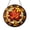 Acrylic 3.5 Inch, variant on Fall Maple Leaf Stained Glass Panel, Golden Autumn Window Decor Accent