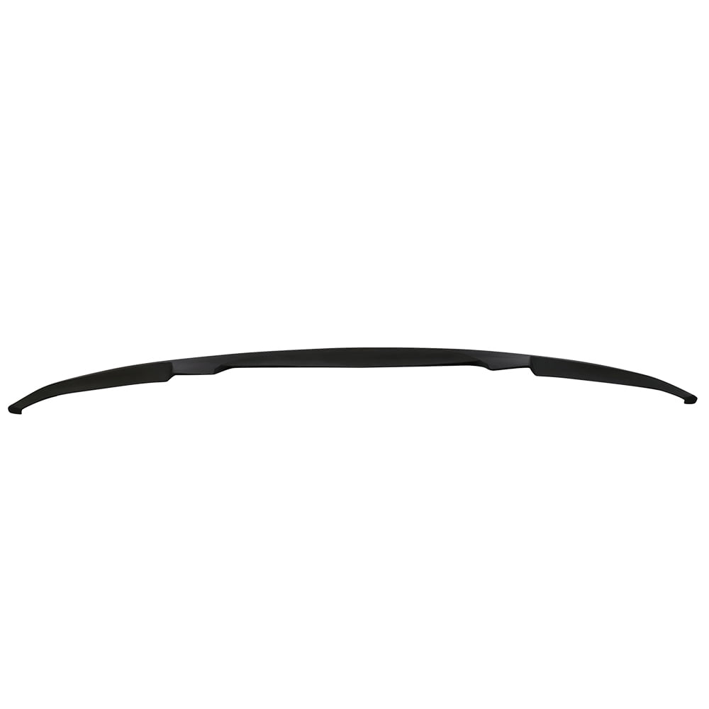 Ikon Motorsports Compatible with 12-18 BMW F30 3 Series M Sport DP Style Front Bumper Lip Unpainted Black PU