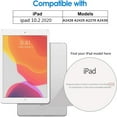 thumbnail image 1 of Glass Screen Protector Tablet Case for IPad Air Pro 10th Generation 10.9 11 10.2 Inch 2022 I Pad 10 9 8 7 Gen Mini 6 5 4 Cover For ipad 10.2 2020 2PCS, 1 of 6