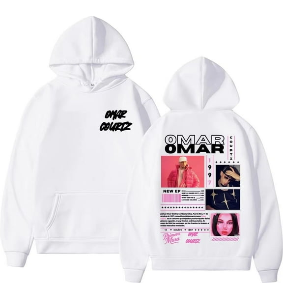 Omar Courtz Primera Musa Tour 2025 Unisex Hoodie - Loose Fit Streetwear Sweatshirt for Men & Women