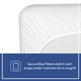 thumbnail image 4 of Sealy Waterproof Mattress Pad with Organic Cotton Top, Crib / Toddler Bed, 52" L x 28" W, .03 lb., 4 of 10