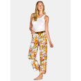 thumbnail image 3 of Garfield Women's Print Velour Sleep Pants, Sizes XS-3X, 3 of 6