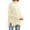 Beige, variant on Baqcunre Sweaters For Women Women's Solid Color Turtleneck Long Sleeved Knitted Comfortable Pullover Sweater Hoodies For Women Womens Fall Tops Beige L