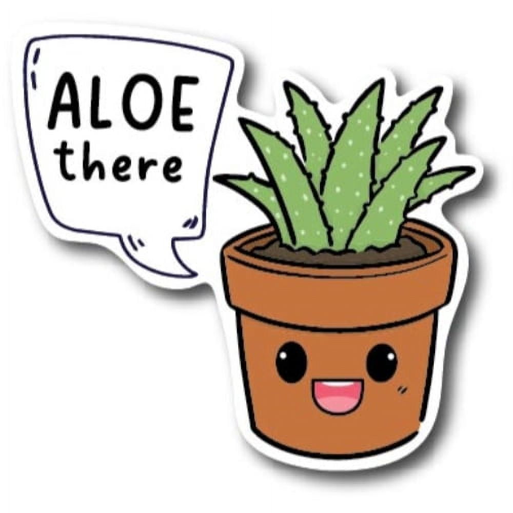 Magnet Me Up Aloe There Cute Funny Plant Succulent Magnet Decal, 5 inches,  Heavy Duty Automotive Magnet For Car Truck SUV Or Any Other Magnetic  Surface - Walmart.com