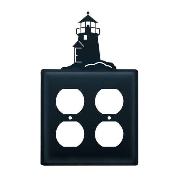 Lighthouse Double Outlet Cover