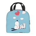 thumbnail image 3 of Cute Cartoon Anime Lunch Bag With Zipper Waterproof And Reusable Cooler Tote Lunch Box For School/Office/Picnic/Work, 3 of 5