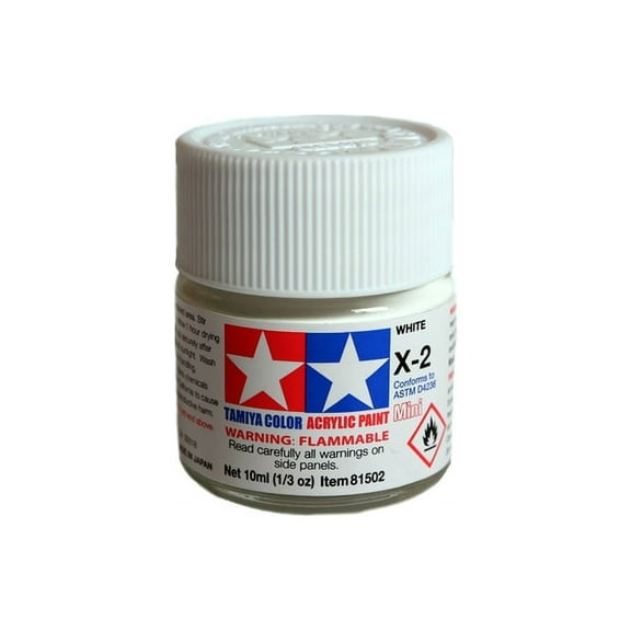 Tamiya 81502 Mini Acrylic X-2 White/10ml