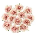 thumbnail image 2 of Fake Flowers Promotion Sale! Nomeni Rose Simulation Flower Single Head Silk Cloth Small Flower Wedding Scenery Wall Background Decoration Rose False Flowers, Home Decor Clearance Sale, 2 of 3