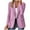 Purple, variant on BODOAO Women's Blazer Business Casual Lightweight Suit - Long Sleeve Slim Fit Work Office Jacket with Pockets Suit Jackets for Women Open Front Work Coats Spring Summer Cardigan Suits Blue L