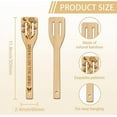 thumbnail image 3 of 6Pcs Dandelion Wooden Spoons Utensil Set Butterfly Bamboo Carving Kitchen Cooking Utensils Wooden Engraved Cooking Spatula Set for Kitchen Fun House Warming Gift DIY, 3 of 7