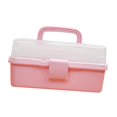 thumbnail image 5 of 3 Layer Storage Box for Nails Making Sets Painting Supplies Sewing Supplies pink, 5 of 9