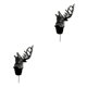 thumbnail image 1 of Inteprter Vertedor de vino Vertedor en forma de animal Boca de vino no deformable para el hogar Restaurante Hotel, Negro No.02 2piezas Inteprter CBP147151, 1 of 6